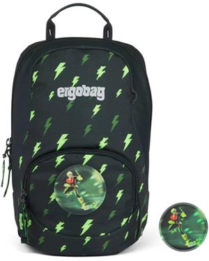 ergobag Kinderrucksack Ease Small, superleicht mit nur 270 g - Grün