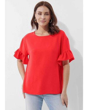 Alba Moda Shirtbluse Bluse - Rot