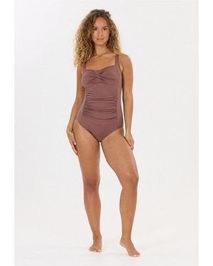 Nous Badeanzug Nicola V2 (1-St. Panty) Uv-Schutz - Braun