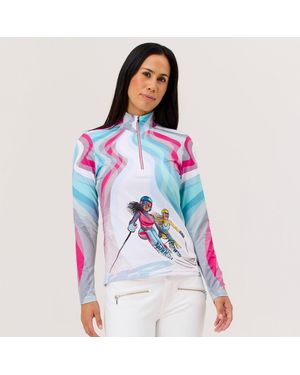 Krimson Klover Langarmshirt She Racers Top (1-tlg) - Mehrfarbig