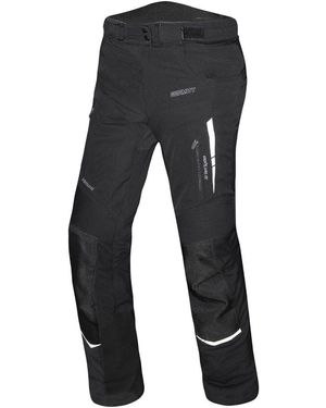 Germot Motorradhose Allround wasserdichte Motorrad Textilhose - Schwarz