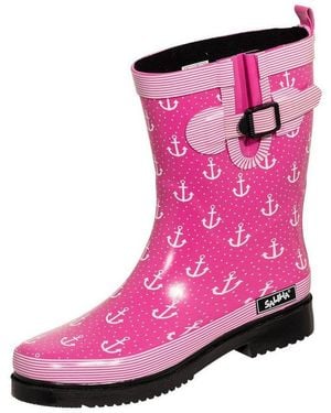 Bockstiegel Regenstiefel Marleen Fuchsia/Multi Gummistiefel - Pink