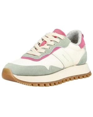 GANT Sneaker Veloursleder/Textil Sneaker - Weiß