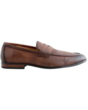 Next Lederslipper mit Prägung Loafer (1-tlg) - Braun