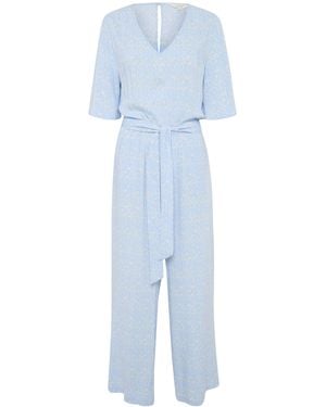 Part Two Jumpsuit Overall AdriennePW - Blau