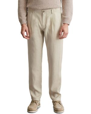 Marc O' Polo Leinenhose Osby jogger pleats - Natur