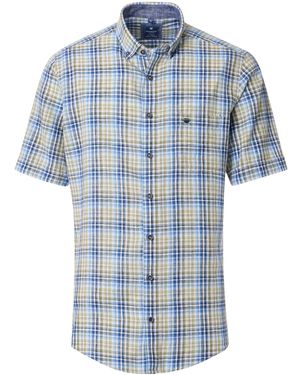 Redmond Kurzarmhemd 251150999 - Blau
