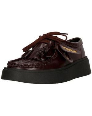 Clarks Torview Schnürschuh Aus Echtem Leder - Braun