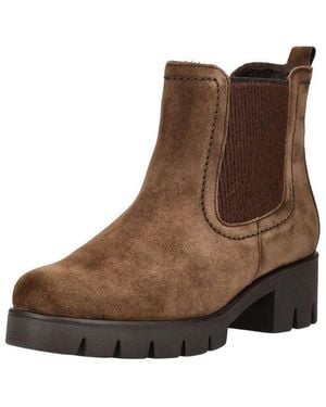 Gabor Stiefelette Veloursleder Stiefelette - Braun