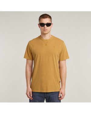 G-Star T-Shirt Nifous - Gelb