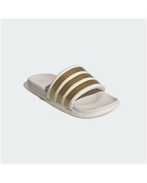 adidas Adilette Comfort 2.0 Badeschlappen Badepantolette - Schwarz