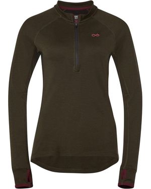 Merkel Gear Longsleeve Merino Crew Shirt Ws - Grün