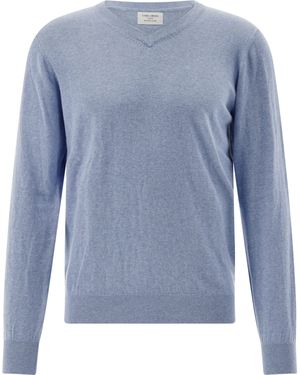 Carl Gross Strickpullover CG Didrick - Blau