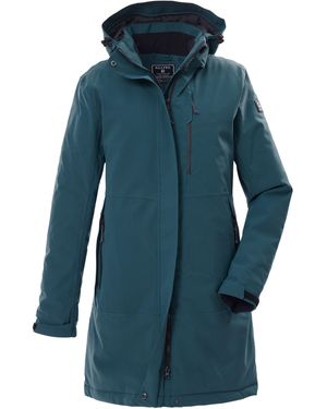 Killtec Parka KOW 220 WMN PRK Atmungsaktiver, wind- und wasserdichter Funktionsparka - Blau