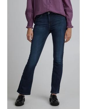 B.Young BYLOLA BYLUNI FLARE -20807439 Bootcut-Jeans im klassischen 5-Pocket Look - Blau