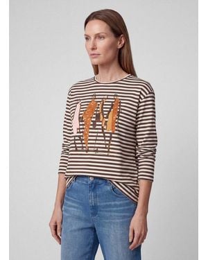 Rabe Print-Shirt T-Shirt - Blau