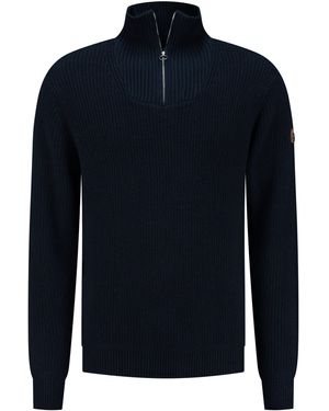 Travelin ' Strickpullover Jumper Brecon Men Navy M - Blau