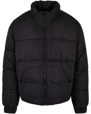 Urban Classics Winterjacke Cropped Down Jacket (1-St) - Grau