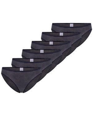 Schiesser Tai-Slip 6Er Pack Modal Essentials (Spar-Set, 6-St) Tai Slip - Blau