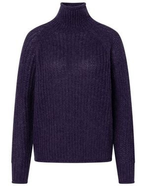 Joop! Stehkragenpullover Korala Mit Alpaka-Wolle - Blau