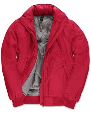 Bc Outdoorjacke Blouson-Jacke Crew Bomber - Rot