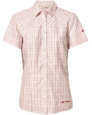 Vaude Funktionsbluse Tacun Shirt II mit Markendetails - Pink