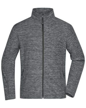 James & Nicholson Sweatjacke Herren Fleecejacke - Grau