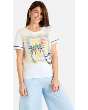 LIEBLINGSSTÜCK T-Shirt Paulal Aus 100% Baumwolle - Weiß