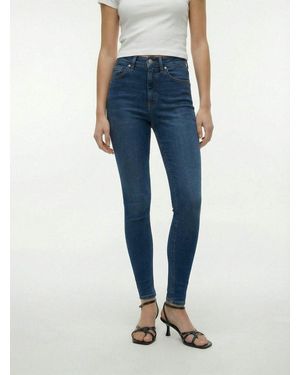 TOPSHOP Skinny-Fit-Jeans Tsjamie Hr Slim Dnm Jeans Mb Noos Baumwollmischung, Skinny Fit, High Waist - Blau
