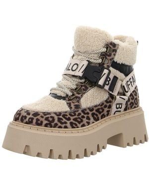 Buffalo Aspen Com Mid Schnürstiefelette - Schwarz