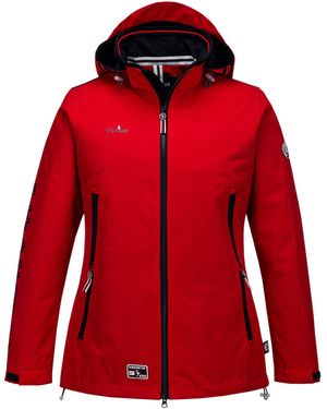 Schietwetter Funktionsjacke "Küstendeern Kaya" Wasserdicht - Rot