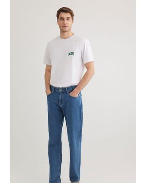 Mavi T-Shirt Logo Tee - Blau