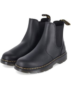 Dr. Martens Chelsea Boots 43295001 He Herren Leder & Textil Stiefel - Schwarz