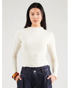 ONLY Langarmshirt ONLMADDY (1-tlg) Plain/ohne Details - Weiß