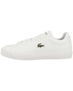 Lacoste Lerond Set 225 2 Sneaker Low Damen, Herren Schuhe Sneaker Ziernähte - Weiß