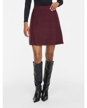 Vila Strickrock Vikerry Hw Knit Skirt - Lila