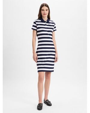 Marie Lund A-Linien-Kleid - Weiß