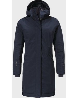 Schoeffel Parka Ins Coat Style Gregale Wms - Blau