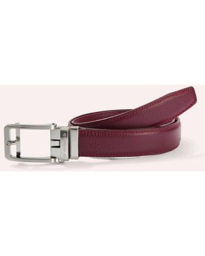 Walbusch Ledergürtel Damen Leder Automatic Gürtel, Modern - Lila