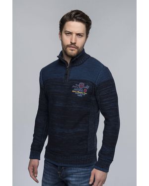 Carisma Troyer Premium Strickpullover - Blau