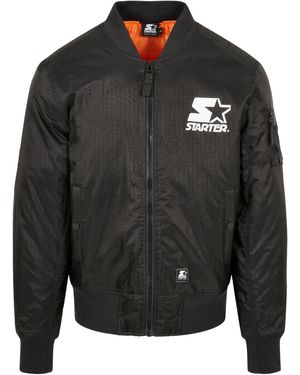 Starter Black Label Bomberjacke (1-St) - Grau