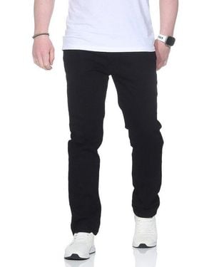 Levi's Slim-Fit-Jeans Levi's Herren Jeans 511 Slim Stretch, Schmal Geschnitten 5-Pocket-Style, Mit Stretch Anteil - Schwarz