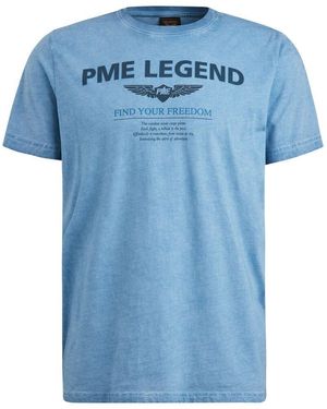 PME LEGEND T-Shirt - Blau
