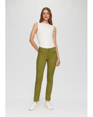 S.oliver 5-Pocket- Jeans Betsy / Fit / Mid Rise / Slim Leg - Weiß