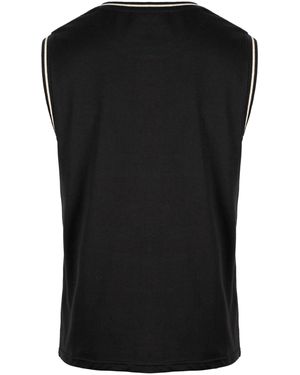 ROADSIGN australia Tanktop League (, -tlg., 1) im Trikot-Design mit sportlichem Aufdruck - Schwarz