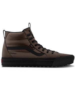 Vans Sk8-Hi Waterproof Insulated Mte Sneaker Wasserdicht, Gefüttert, Atmungsaktives Textil-Obermaterial - Braun
