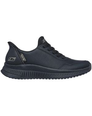 Skechers Bobs Squad 4 Key Look Slip-On Bbk Sneaker - Schwarz