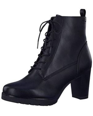 Tamaris Touch-It, Antislide, Antishokk Mit Blockabsatz Stiefelette Touch-It - Blau