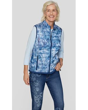 Rabe Kurzweste Denim Love - Blau