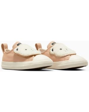 Converse Chuck Taylor All Star Sherpa Bear Easy-On Sneaker - Mettallic